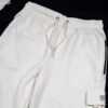 Off White Fleece Baggy Pants