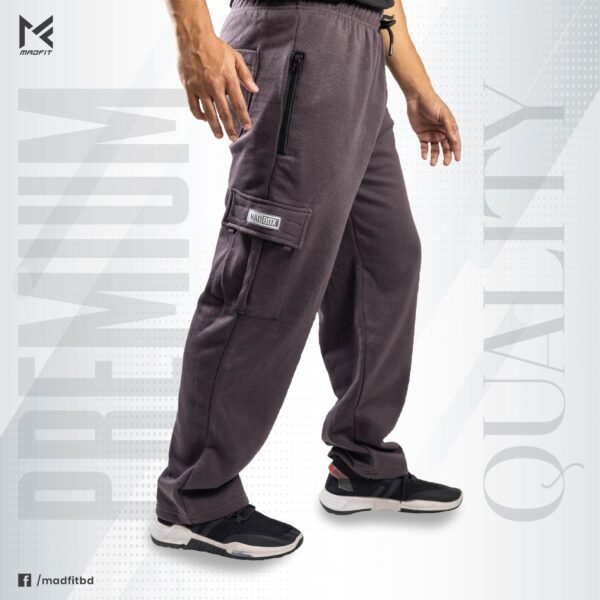 Coffee Fleece Baggy Pants