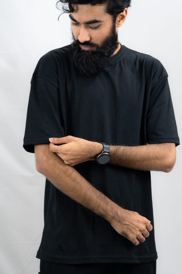Black Solid Black Drop Solid