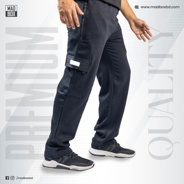 Black Fleece Baggy Pants