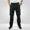Black 4 pocket 3 Solid 2 in 1 Black